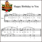 ноты песни Happy Birthday to you