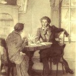 Пушкин с няней