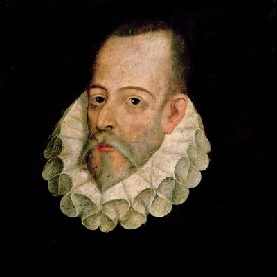 портрет Мигеля де Сервантеса Сааведра