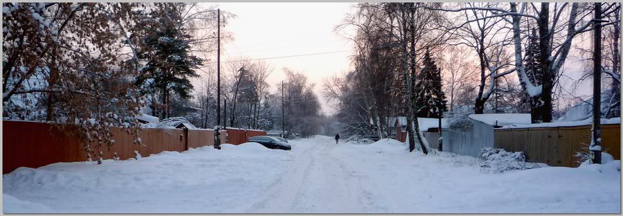 Зима в пос. Ильинском