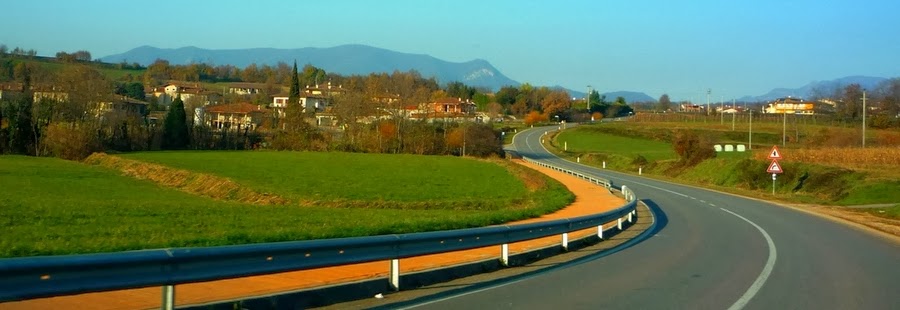 Дорога в Италии