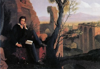 Joseph Severn - Posthumous Portrait of Shelley 1845