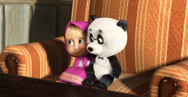 Маша и маленькая панда