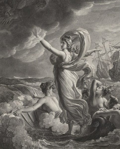 Vénus aplaca os ventos e a tormenta