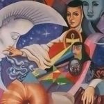 коллаж Sor Juana Inés de la Cruz