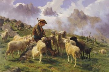 Пастух в Пиринееях