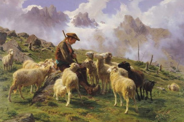 Пастух в Пиринееях