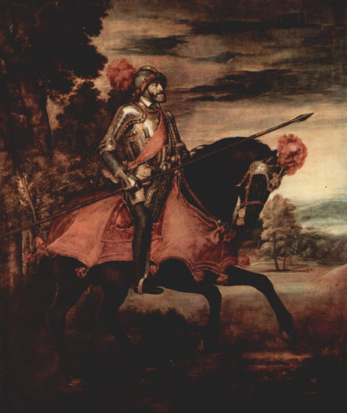 Тициан Конный портрет Карла V