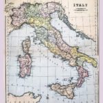 Античная карта Италии