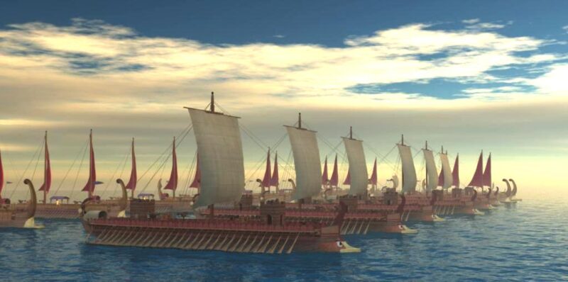 древнегреческие корабли